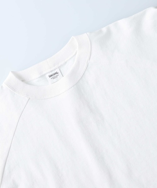 SOMETHING（サムシング）の「【SOMETHING】モックネックＴシャツ（Tシャツ/カットソー・レディース・ホワイト・M/L）」の8枚目の写真