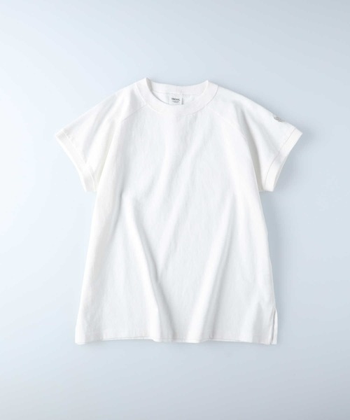 SOMETHING（サムシング）の「【SOMETHING】モックネックＴシャツ（Tシャツ/カットソー・レディース・ホワイト・M/L）」の11枚目の写真