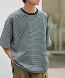 CIAOPANIC TYPY | ポンチサイドスリットビッグボーダーTee(Tシャツ/カットソー)