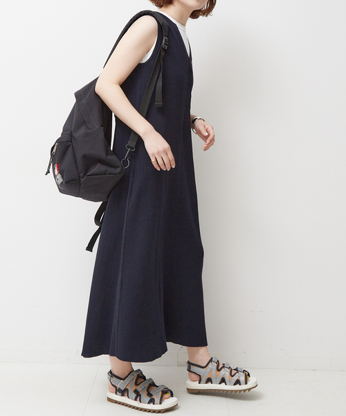 Spick & Span(スピックアンドスパン)の「≪追加≫リブニットワンピース(ワンピース・レディース・ブラック/ネイビー・FREE)」の14枚目の写真