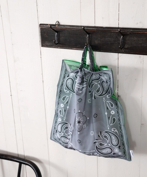 BAYFLOW（ベイフロー）の「BCL(ビーシーエル)バンビニバッグ（エコバッグ/サブバッグ・レディース・ピンク/グレー/ホワイト・0）」の20枚目の写真