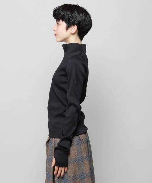 PAGEBOY（ページボーイ）の「クシュソデプリーツハイネック（Tシャツ/カットソー・レディース・ブラック/オフホワイト・FREE）」の11枚目の写真