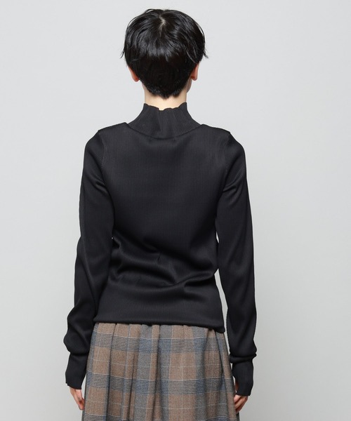 PAGEBOY（ページボーイ）の「クシュソデプリーツハイネック（Tシャツ/カットソー・レディース・ブラック/オフホワイト・FREE）」の12枚目の写真