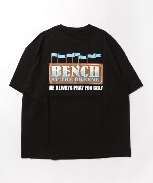 BENCH AT THE GREENE GOLF(ベンチアットザグリーンゴルフ)の「BENCH AT THE GREENE GOLF / gata グラフィック TEE(Tシャツ/カットソー・メンズ・ブラック/ホワイト/グリーン/ベージュ・MEDIUM/LARGE/X-LARGE)」の13枚目の写真
