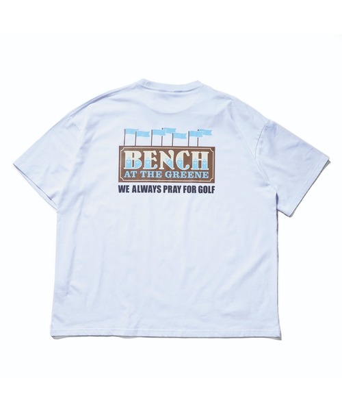 BENCH AT THE GREENE GOLF(ベンチアットザグリーンゴルフ)の「BENCH AT THE GREENE GOLF / gata グラフィック TEE(Tシャツ/カットソー・メンズ・ブラック/ホワイト/グリーン/ベージュ・MEDIUM/LARGE/X-LARGE)」の15枚目の写真