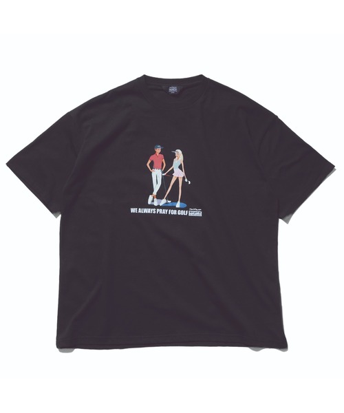 BENCH AT THE GREENE GOLF(ベンチアットザグリーンゴルフ)の「BENCH AT THE GREENE GOLF / gata グラフィック TEE(Tシャツ/カットソー・メンズ・ブラック/ホワイト/グリーン/ベージュ・MEDIUM/LARGE/X-LARGE)」の16枚目の写真