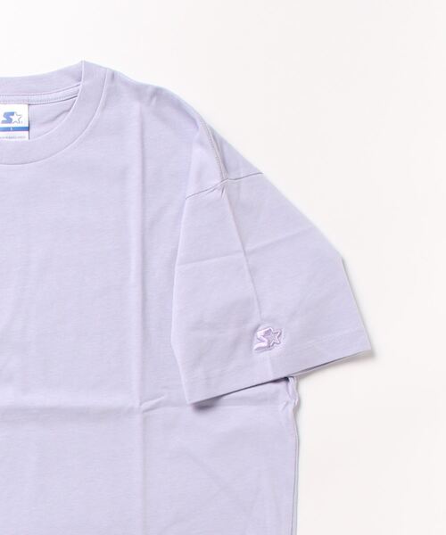 STARTER BLUE LABEL(スターターブルーレーベル)の「STARTER / BIG半袖Tシャツ / STBL-1634091(Tシャツ/カットソー・レディース・グレー/ブラック/カーキ/ネイビー/モカ/ラベンダー/ホワイト/ライトグレー・MEDIUM/LARGE/XX-LARGE/SMALL/X-LARGE)」の10枚目の写真