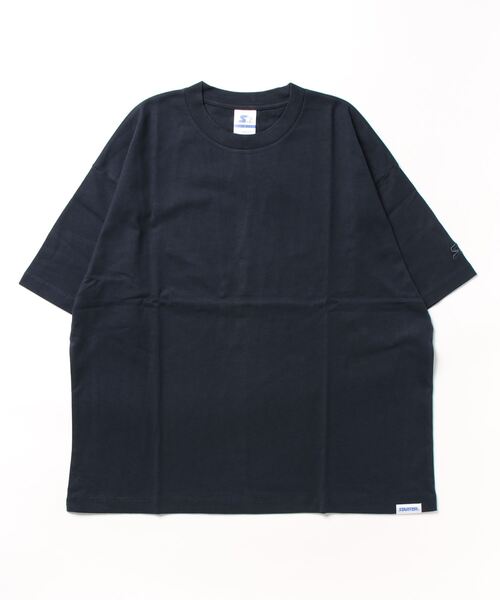 STARTER BLUE LABEL(スターターブルーレーベル)の「STARTER / BIG半袖Tシャツ / STBL-1634091(Tシャツ/カットソー・レディース・グレー/ブラック/カーキ/ネイビー/モカ/ラベンダー/ホワイト/ライトグレー・MEDIUM/LARGE/XX-LARGE/SMALL/X-LARGE)」の7枚目の写真