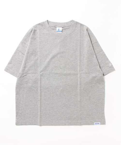 STARTER BLUE LABEL(スターターブルーレーベル)の「STARTER / BIG半袖Tシャツ / STBL-1634091(Tシャツ/カットソー・レディース・グレー/ブラック/カーキ/ネイビー/モカ/ラベンダー/ホワイト/ライトグレー・MEDIUM/LARGE/XX-LARGE/SMALL/X-LARGE)」の4枚目の写真