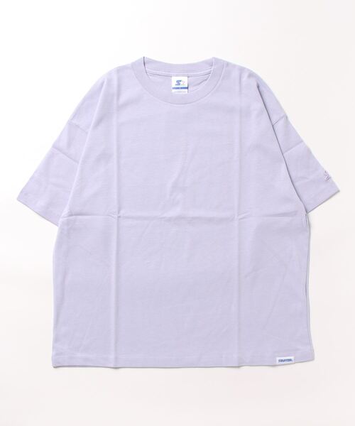 STARTER BLUE LABEL(スターターブルーレーベル)の「STARTER / BIG半袖Tシャツ / STBL-1634091(Tシャツ/カットソー・レディース・グレー/ブラック/カーキ/ネイビー/モカ/ラベンダー/ホワイト/ライトグレー・MEDIUM/LARGE/XX-LARGE/SMALL/X-LARGE)」の14枚目の写真