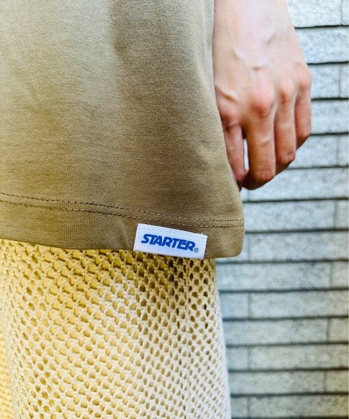 STARTER BLUE LABEL(スターターブルーレーベル)の「STARTER / BIG半袖Tシャツ / STBL-1634091(Tシャツ/カットソー・レディース・グレー/ブラック/カーキ/ネイビー/モカ/ラベンダー/ホワイト/ライトグレー・MEDIUM/LARGE/XX-LARGE/SMALL/X-LARGE)」の12枚目の写真
