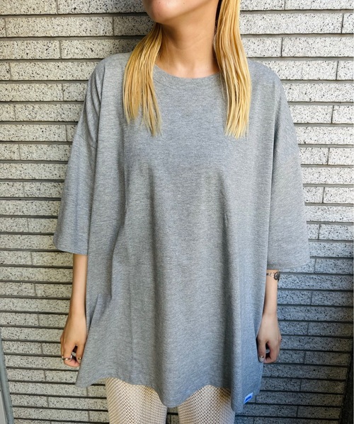 STARTER BLUE LABEL(スターターブルーレーベル)の「STARTER / BIG半袖Tシャツ / STBL-1634091(Tシャツ/カットソー・レディース・グレー/ブラック/カーキ/ネイビー/モカ/ラベンダー/ホワイト/ライトグレー・MEDIUM/LARGE/XX-LARGE/SMALL/X-LARGE)」の20枚目の写真
