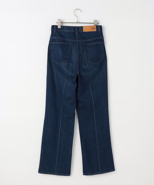 Rie Miller（リエミラー）の「センタープレスハイウエストデニム（デニムパンツ・レディース・インディゴブルー・XS/S/M/L）」の17枚目の写真