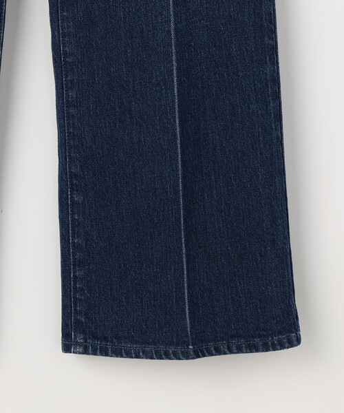 Rie Miller（リエミラー）の「センタープレスハイウエストデニム（デニムパンツ・レディース・インディゴブルー・XS/S/M/L）」の22枚目の写真