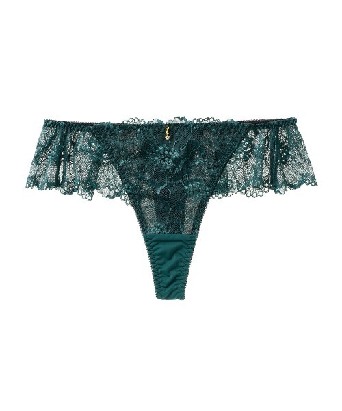 tutuanna（チュチュアンナ）の「[特盛ブラ]シャルマンノワールTバック（ショーツ・レディース・ピンク/ブラック/オフホワイト/パープル系その他/ピンク系その他/オレンジ/ネイビー/グリーン/ライトグレー/ラベンダー/ダークグリーン/グレイッシュブルー/サンドベージュ/エンジ/イエロー/コーラルピンク/クリーム/ブルー系その他/ミント/黄土色系1/ダークブルー/ダークグリーン系1/ローズ/マスタード/セージグリーン/ダークブラック/ダークパープル/グリーン系4/ピンク系その他7/サーモンピンク/グリーン系5/ホワイト×ネイビー/グリーン系6/レッド系その他6/ホワイト×ブルー/ピンク系2/ライトグリーン/グレー系3・M/L）」の18枚目の写真