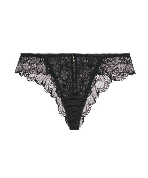 tutuanna（チュチュアンナ）の「[特盛ブラ]シャルマンノワールTバック（ショーツ・レディース・ピンク/ブラック/オフホワイト/パープル系その他/ピンク系その他/オレンジ/ネイビー/グリーン/ライトグレー/ラベンダー/ダークグリーン/グレイッシュブルー/サンドベージュ/エンジ/イエロー/コーラルピンク/クリーム/ブルー系その他/ミント/黄土色系1/ダークブルー/ダークグリーン系1/ローズ/マスタード/セージグリーン/ダークブラック/ダークパープル/グリーン系4/ピンク系その他7/サーモンピンク/グリーン系5/ホワイト×ネイビー/グリーン系6/レッド系その他6/ホワイト×ブルー/ピンク系2/ライトグリーン/グレー系3・M/L）」の5枚目の写真