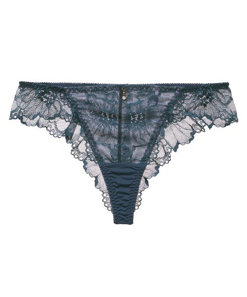 tutuanna（チュチュアンナ）の「[特盛ブラ]シャルマンノワールTバック（ショーツ・レディース・ピンク/ブラック/オフホワイト/パープル系その他/ピンク系その他/オレンジ/ネイビー/グリーン/ライトグレー/ラベンダー/ダークグリーン/グレイッシュブルー/サンドベージュ/エンジ/イエロー/コーラルピンク/クリーム/ブルー系その他/ミント/黄土色系1/ダークブルー/ダークグリーン系1/ローズ/マスタード/セージグリーン/ダークブラック/ダークパープル/グリーン系4/ピンク系その他7/サーモンピンク/グリーン系5/ホワイト×ネイビー/グリーン系6/レッド系その他6/ホワイト×ブルー/ピンク系2/ライトグリーン/グレー系3・M/L）」の11枚目の写真