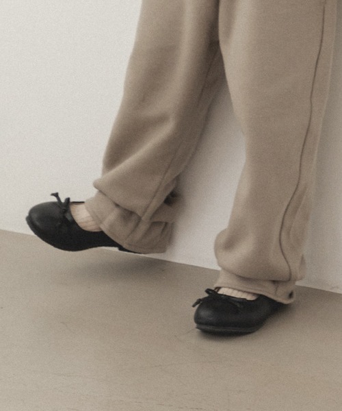 pairmanon(ペアマノン)の「キャンディ裾 総ゴム スウェットパンツ(スウェットパンツ・キッズ・ブラウン/ブラック/グレイッシュベージュ・130/140/110/90/150/120/100)」の8枚目の写真