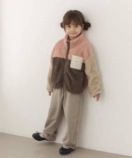 pairmanon(ペアマノン)の「キャンディ裾 総ゴム スウェットパンツ(スウェットパンツ・キッズ・ブラウン/ブラック/グレイッシュベージュ・130/140/110/90/150/120/100)」の9枚目の写真