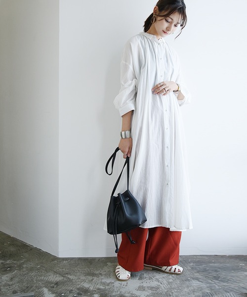 パンツ a_na セール 40%OFF】アニュアンス anuans ピンタックストレート