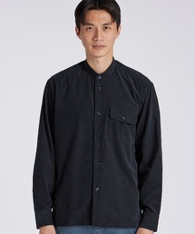 CORDUROY BAND COLLAR SHIRT【コーデュロイ バンドカラーシャツ】