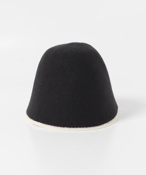 ITEMS URBANRESEARCH（アイテムズ アーバンリサーチ）の「パイピングベルハット（ハット・レディース・アイボリー/ブラック・-）」の7枚目の写真