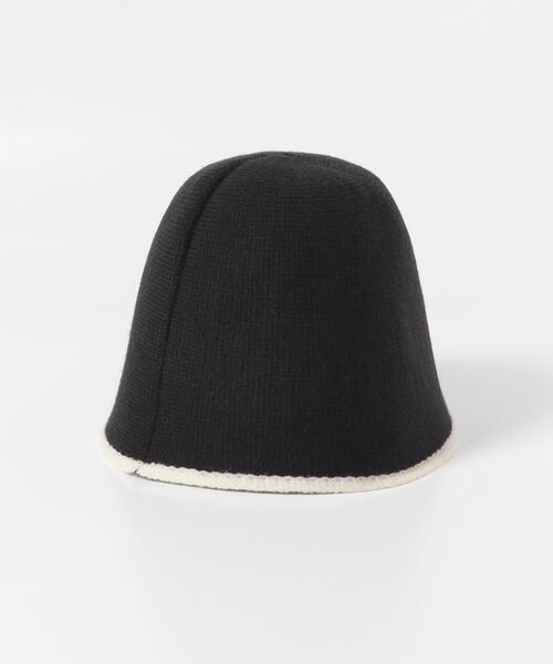 ITEMS URBANRESEARCH（アイテムズ アーバンリサーチ）の「パイピングベルハット（ハット・レディース・アイボリー/ブラック・-）」の8枚目の写真