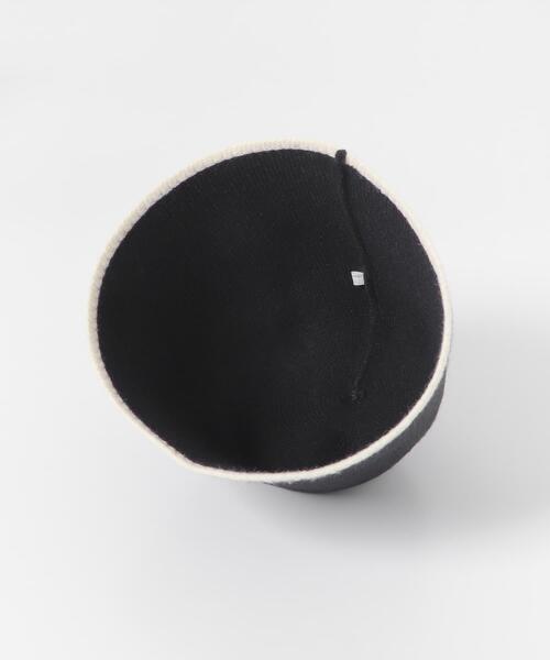 ITEMS URBANRESEARCH（アイテムズ アーバンリサーチ）の「パイピングベルハット（ハット・レディース・アイボリー/ブラック・-）」の9枚目の写真