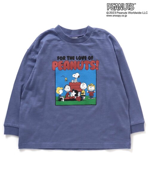 PEANUTS(ピーナッツ)の「PEANUTS コミックプリントTシャツ(Tシャツ/カットソー・キッズ・ブルー/レッド/イエロー/オフホワイト/チャコール/グリーン・120/90/100/110/80)」の14枚目の写真