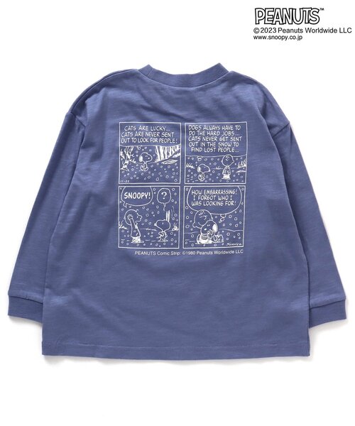PEANUTS(ピーナッツ)の「PEANUTS コミックプリントTシャツ(Tシャツ/カットソー・キッズ・ブルー/レッド/イエロー/オフホワイト/チャコール/グリーン・120/90/100/110/80)」の15枚目の写真
