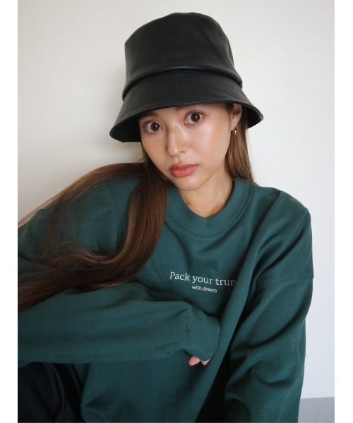 新品 TRUNC 88 Pocketable Bucket Hat ブラック TRUNC 88（トランクエイティーエイト）の「Pocketable Bucket
