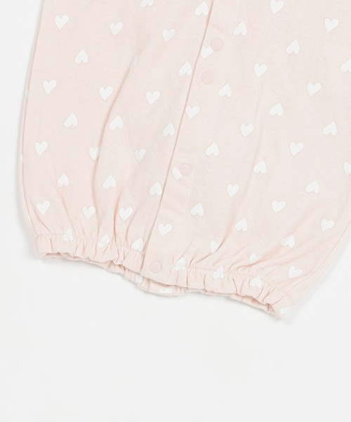 petit main（プティマイン）の「【弱酸性】ハート柄２ＷＡＹオール（ロンパース・キッズ・マルチ/アイボリー/ライトピンク・50-70cm）」の11枚目の写真