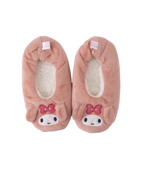 sanrio（サンリオ）の「Sanrio サンリオ 冬のあったかおめかし ハローキティ マイメロディ クロミ シナモン ルームシューズ スリッパ 19cm 20cm 24cm（ルームシューズ/スリッパ・レディース・オフホワイト/ピンク/パープル/ベージュ系その他/ブラック系その他/ピンク系その他/ブルー系その他/レッド系その他/ホワイト系1・19-20cm/24cm/19-21cm）」の7枚目の写真