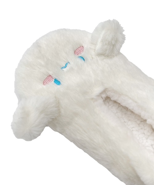 sanrio（サンリオ）の「Sanrio サンリオ 冬のあったかおめかし ハローキティ マイメロディ クロミ シナモン ルームシューズ スリッパ 19cm 20cm 24cm（ルームシューズ/スリッパ・レディース・オフホワイト/ピンク/パープル/ベージュ系その他/ブラック系その他/ピンク系その他/ブルー系その他/レッド系その他/ホワイト系1・19-20cm/24cm/19-21cm）」の12枚目の写真