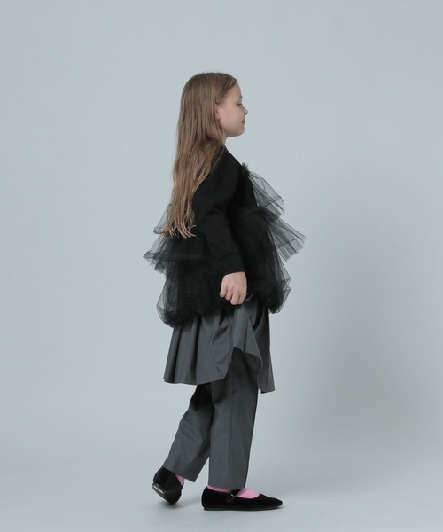 LOWRYS FARM(ローリーズファーム)の「TRプリーツミディスカート 981548(スカート・キッズ・ネイビー/グレー・150cm/160cm)」の12枚目の写真