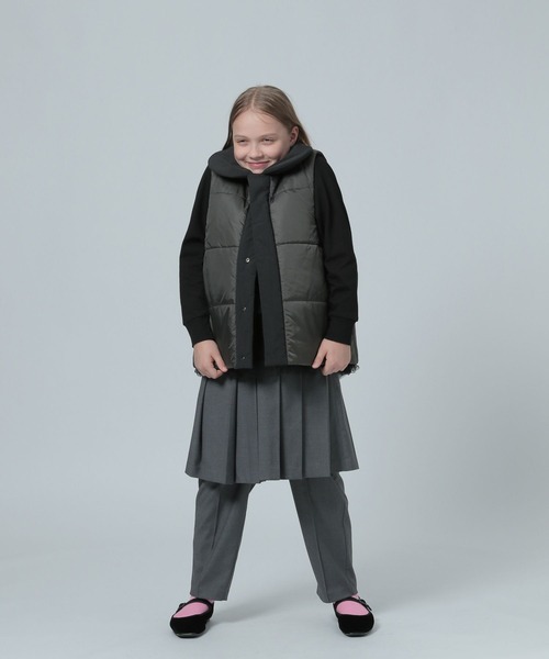 LOWRYS FARM(ローリーズファーム)の「TRプリーツミディスカート 981548(スカート・キッズ・ネイビー/グレー・150cm/160cm)」の15枚目の写真