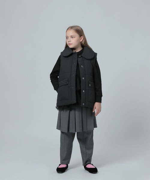 LOWRYS FARM(ローリーズファーム)の「TRプリーツミディスカート 981548(スカート・キッズ・ネイビー/グレー・150cm/160cm)」の16枚目の写真