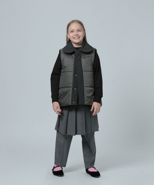 LOWRYS FARM(ローリーズファーム)の「TRプリーツミディスカート 981548(スカート・キッズ・ネイビー/グレー・150cm/160cm)」の19枚目の写真