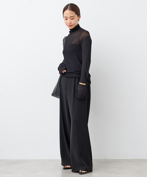 【Deuxieme Classe】Sheer Rib タートルネックプルオーバー Deuxieme Classe（ドゥーズィエムクラス）の「Sheer Rib