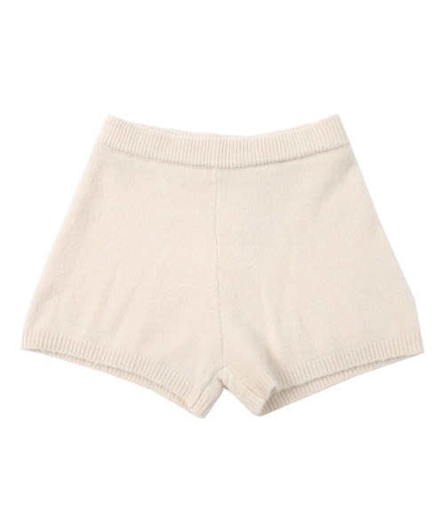 miette（ミエット）の「ウール混モヘアタッチニットショートパンツ（その他パンツ・レディース・グレー/アイボリー/ブラック・FREE）」の17枚目の写真