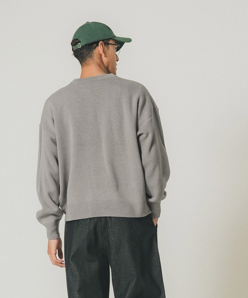 セール】メンズ イニシャルロゴニットトレーナー（ニット/セーター