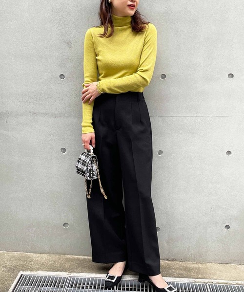 PICCIN(ピッチン)の「パールハンドルツイードミニバッグ(ショルダーバッグ・レディース・ピンク/ベージュ/ブラック・FREE)」の22枚目の写真