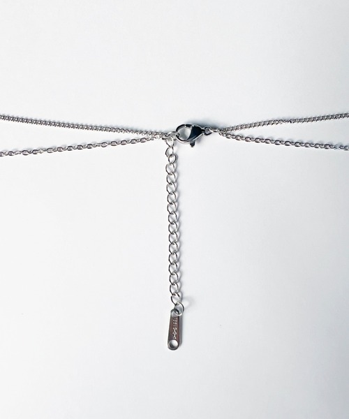 sowang（ソワン）の「【ステンレス】 2連メタルプレート モチーフネックレス（ネックレス・レディース・シルバー/ゴールド・FREE）」の16枚目の写真