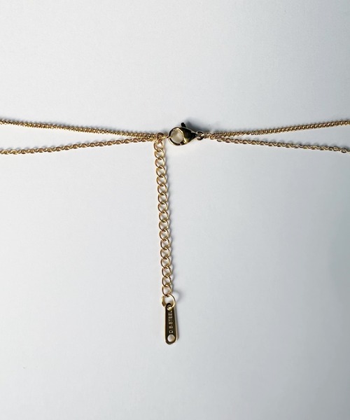 sowang（ソワン）の「【ステンレス】 2連メタルプレート モチーフネックレス（ネックレス・レディース・シルバー/ゴールド・FREE）」の19枚目の写真