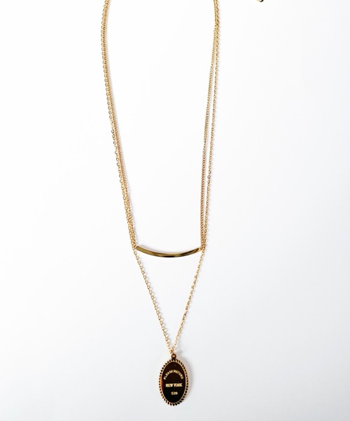 sowang（ソワン）の「【ステンレス】 2連メタルプレート モチーフネックレス（ネックレス・レディース・シルバー/ゴールド・FREE）」の17枚目の写真