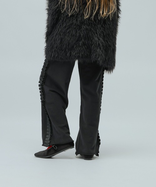 LOWRYS FARM（ローリーズファーム）の「サイドフリルカットパンツ　 981562（スウェットパンツ・キッズ・ブラック/グレー・150cm/160cm）」の20枚目の写真