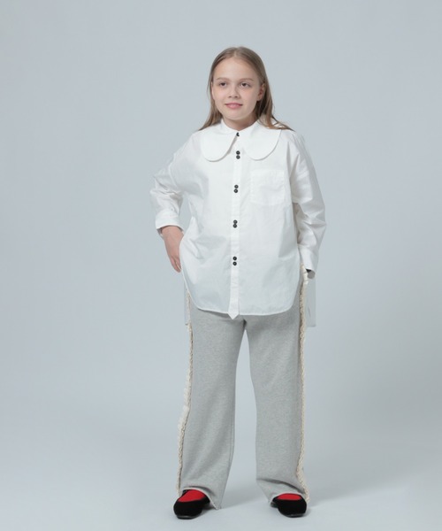 LOWRYS FARM（ローリーズファーム）の「サイドフリルカットパンツ　 981562（スウェットパンツ・キッズ・ブラック/グレー・150cm/160cm）」の12枚目の写真