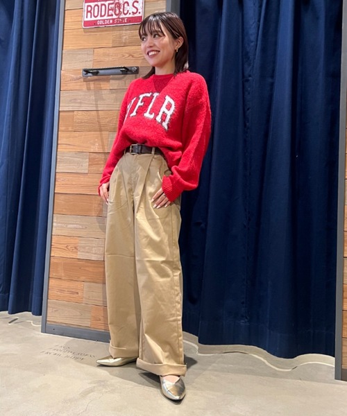 RODEO CROWNS WIDE BOWL（ロデオクラウンズワイドボウル）の「シャイニーフラットパンプス（パンプス・レディース・シルバー/ゴールド・LARGE/MEDIUM/SMALL）」の20枚目の写真