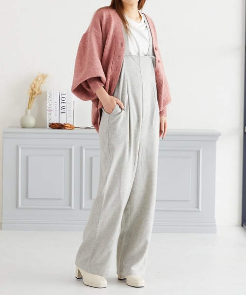 acro（アクロ）の「Vネックニットドルマンカーディガン/AC3828（カーディガン/ボレロ・レディース・ピンク/アイボリー/ブラック/ブラウン・ﾌﾘ-）」の17枚目の写真