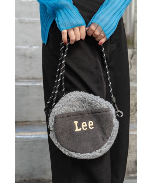 Lee(リー)の「【 Lee / リー 】 ボア ラウンド ショルダー ミニ バッグ ポーチ LA0619 POUCH EDW(ショルダーバッグ・レディース・ピンク/アイボリー/ブラック/その他2/その他3/その他4/その他1・FREE)」の4枚目の写真